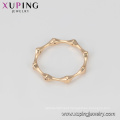 14949 Best selling jewelry elegant zircon ring, ladies latest 18k gold color ring designs